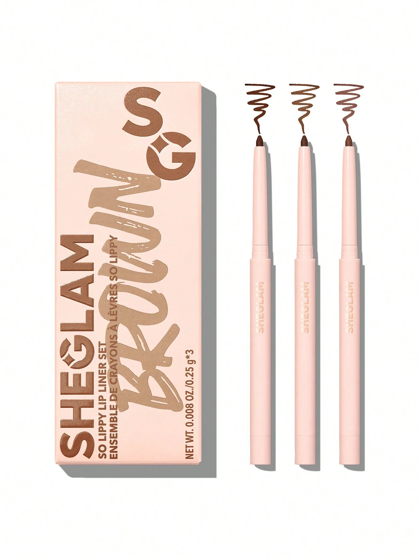 SHEGLAM So Lippy Lip Liner Set-Rose Garden
