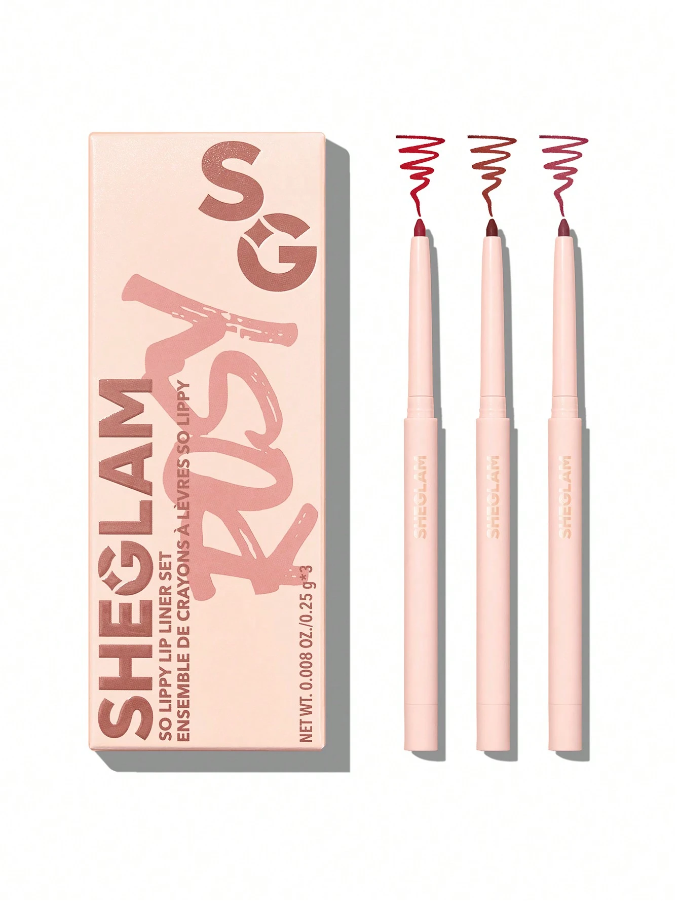 SHEGLAM So Lippy Lip Liner Set-Rose Garden